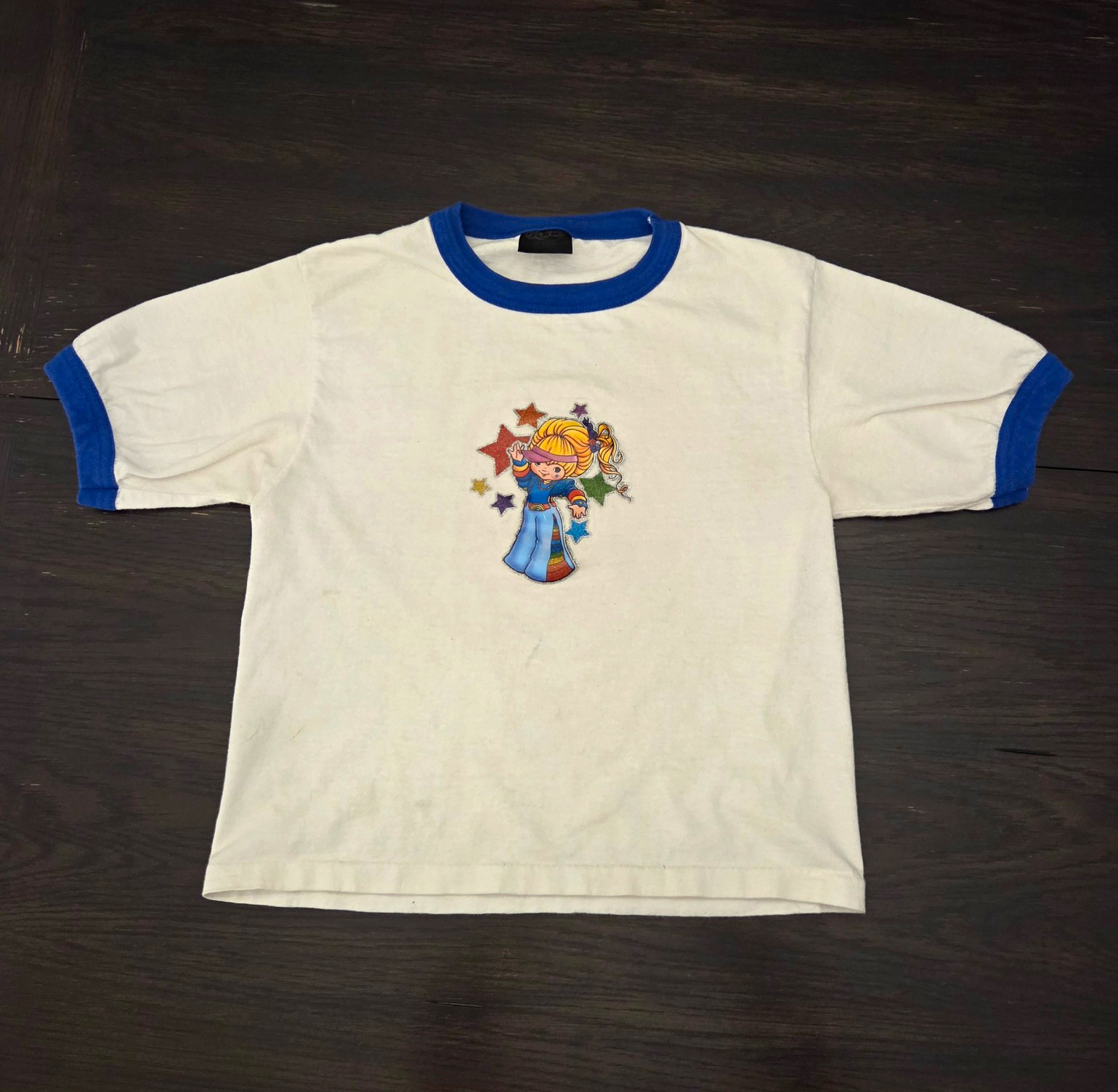Original vintage Rainbow Brite ring Tshirt 80s Original vintage Rainbow Brite ring Tshirt 80s