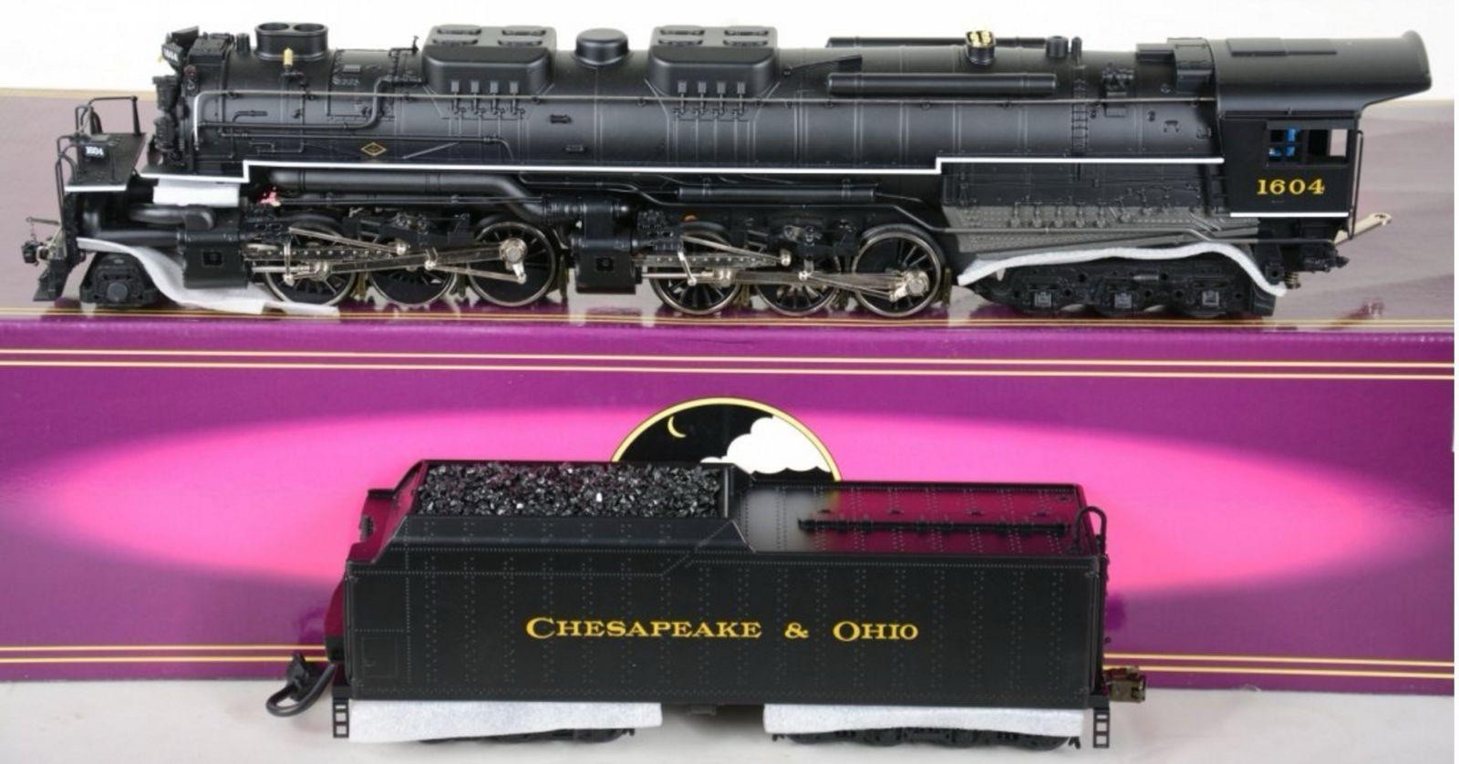 MTH O Chesapeake & Ohio 2-6-6-6 H-8 Allegheny Die-Cast Steam Locomotive - (PS1) MTH O Chesapeake & Ohio 2-6-6-6 H-8 Allegheny Die-Cast Steam Locomotive - (PS1)