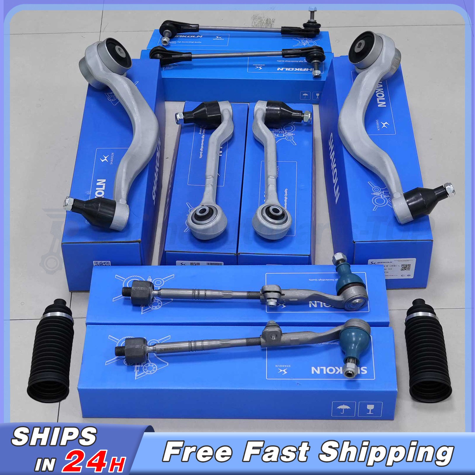 10 Front Lower Control Arm Suspension Kit for 13-18 BMW F30 F31 428i 320i xDrive