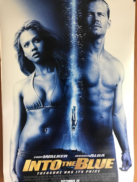 Into the Blue Authentic Movie Poster  27x40 D/S