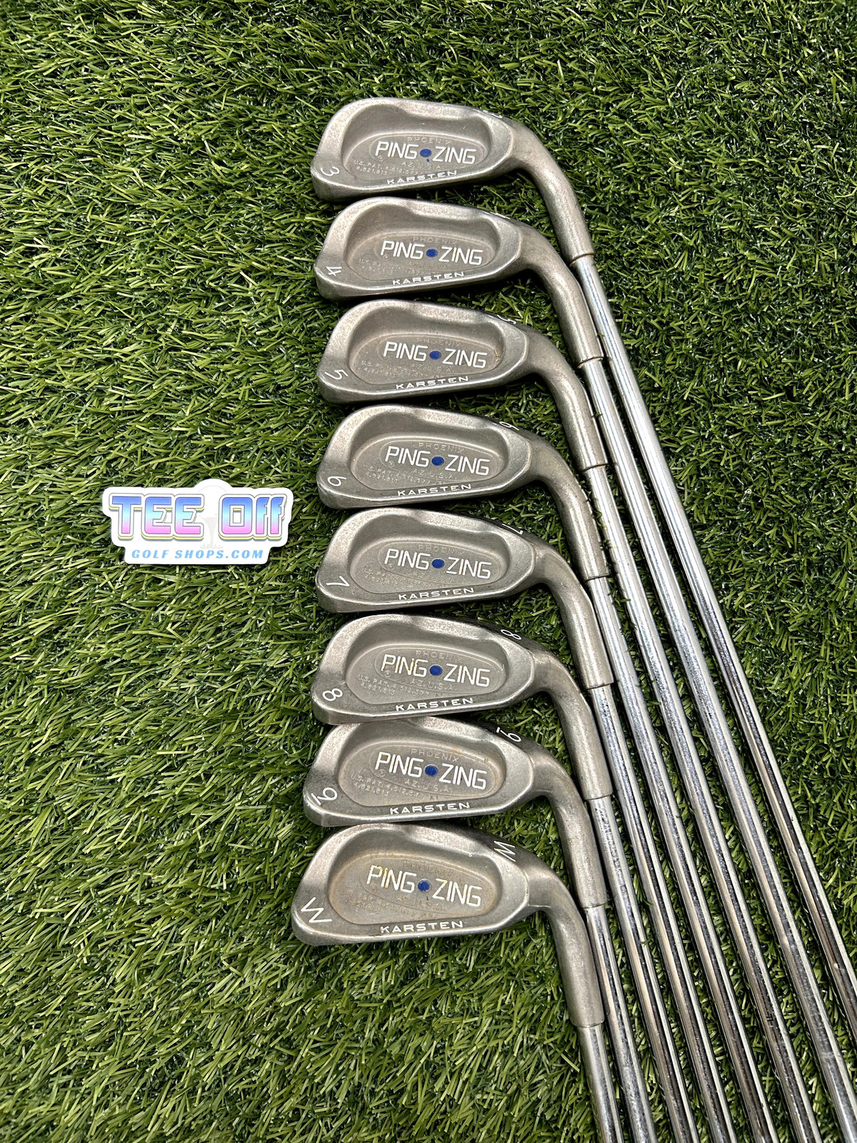 Ping Zing Karsten Blue Dot 3-PW Iron Set Stiff RH