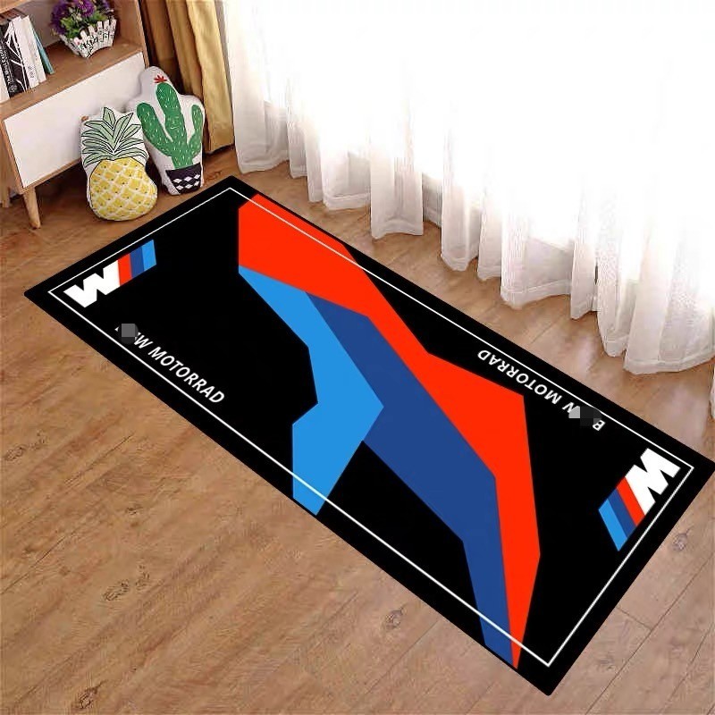 For BMW Motorrad Garage Mat TPR Non-slip Heavy Duty Workshop Motorcycle Rug