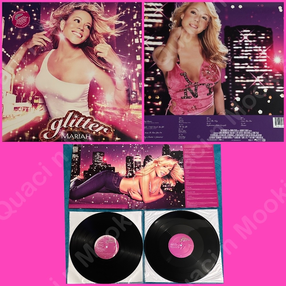 2001 Original U.S. Vinyl Pressing Mariah Carey Glitter Soundtrack 2LP Gatefold