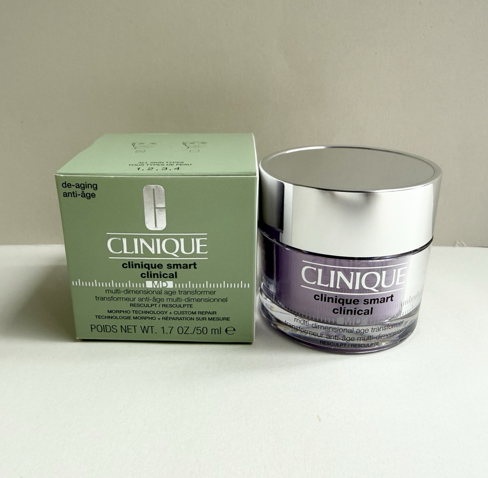 Clinique Smart Clinical MD Multi-Dimensional Age Transformer Resculpt 1.7oz/50ml