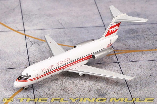 V1:400 1:400 DC-9-15 Trans World Airlines N1067T