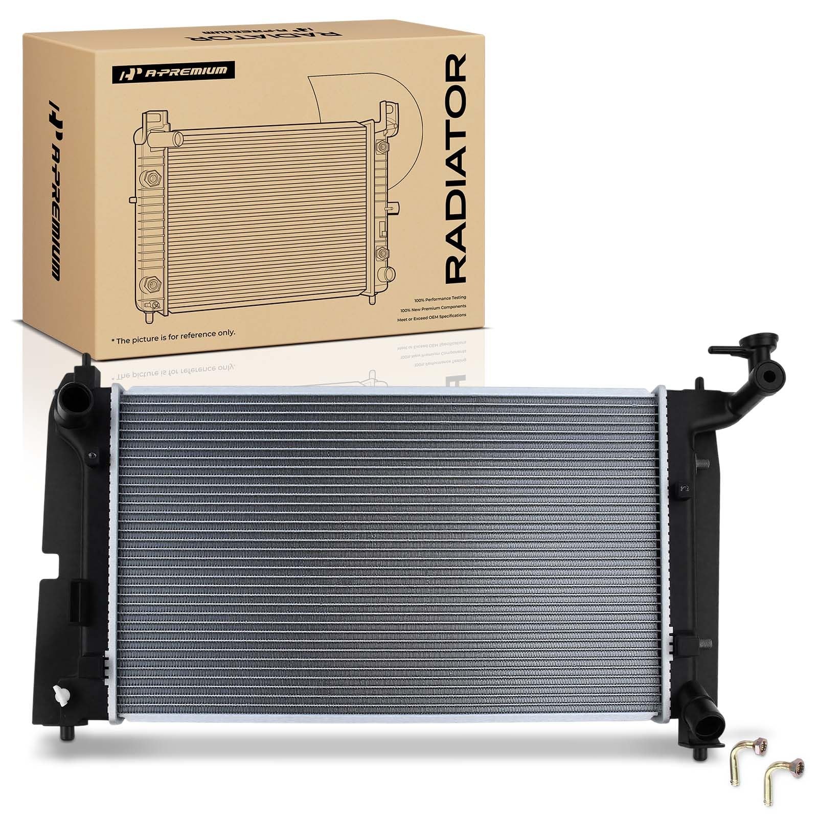 A-Premium Engine Coolant Radiator Assembly with Transmission Oil Cooler A-Premium Engine Coolant Radiator Assembly with Transmission Oil Cooler