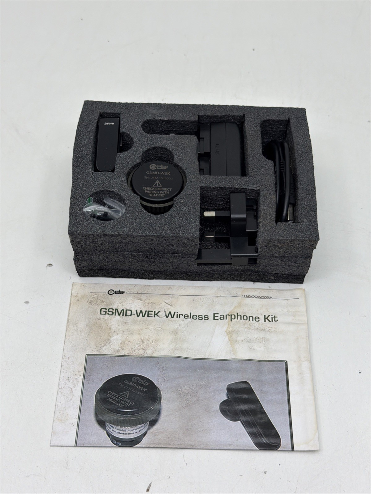 CEIA GSMD-WEK GROUND SEARCH METAL DETECTOR WIRELESS EARPHONE KIT