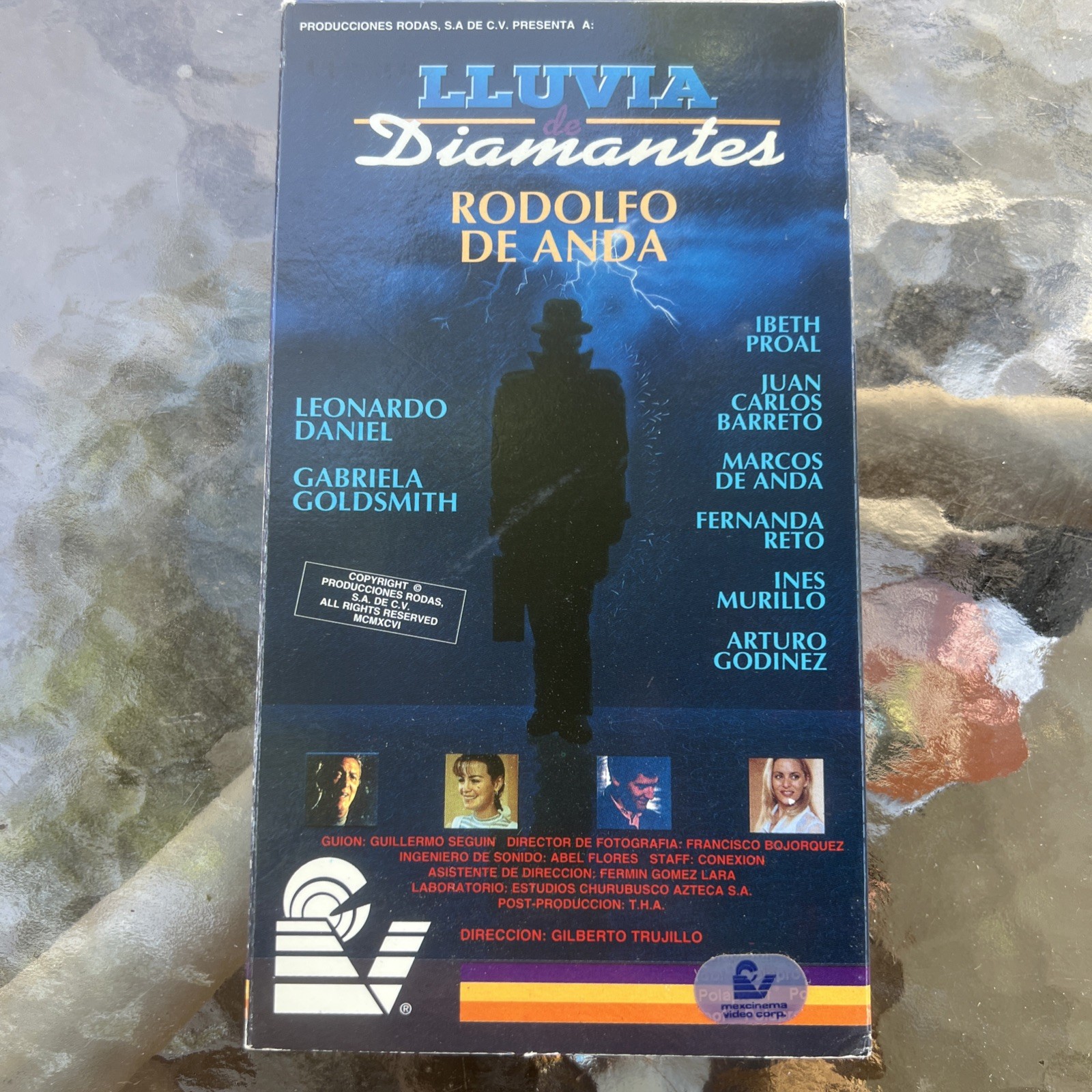 Lluvia de Diamantes VHS Tape Spanish Mexican
