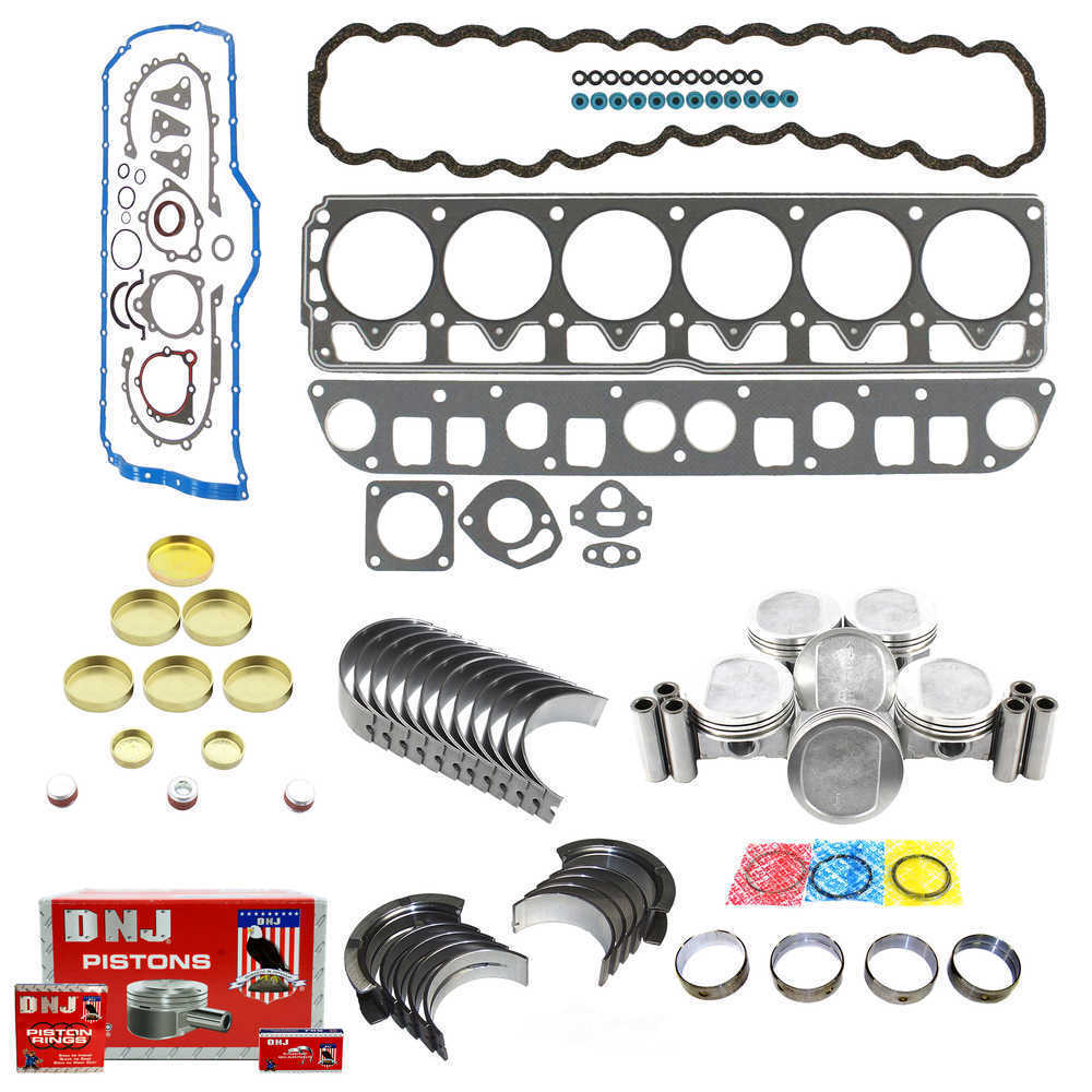 Engine Rebuild Kit-VIN: S, OHV, 12 Valves DNJ EK1125