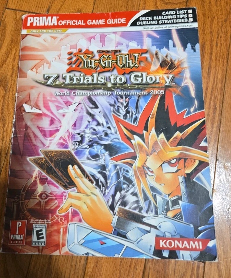 Yu-Gi-Oh 7 Trials to Glory Game Boy Advance Strategy Guide Prima Official 
