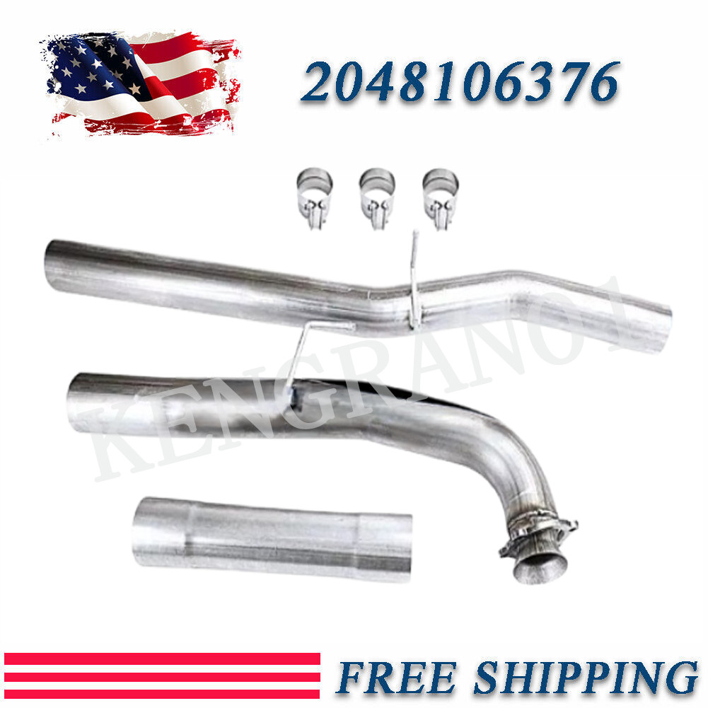 Turbo Exhaust Pipe fit 2017-2024 Silverado Sierra 2500 3500HD L5P 6.6 Duramax 4\