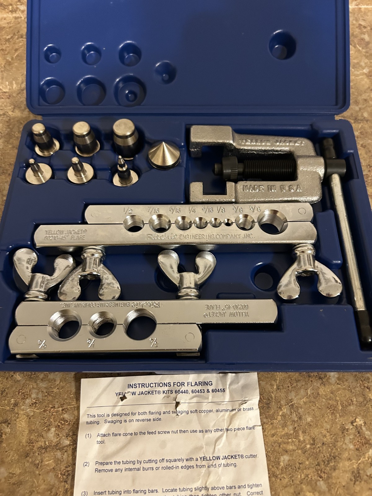Yellow Jacket 60440 Swage Flare Assembly 1/8\