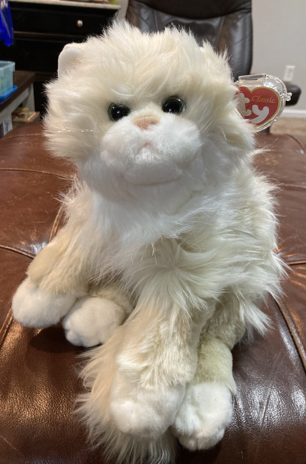 TY Classic Cat Plush Sophisticat Long Haired Kitten Stuffed Floppy Toy 2007 NWTs TY Classic Cat Plush Sophisticat Long Haired Kitten Stuffed Floppy Toy 2007 NWTs