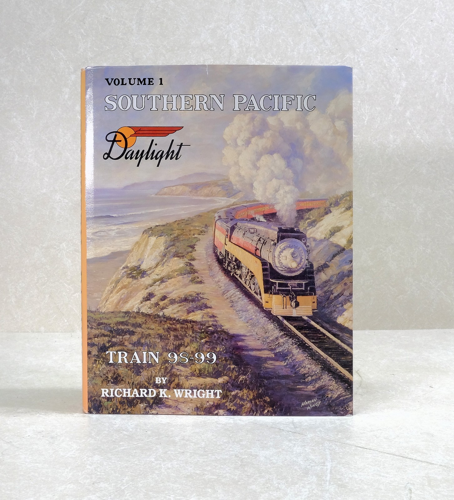 Southern Pacific Daylight Train 98-99 Vol 1 Richard K Wright 1986 4th Ed HC DJ