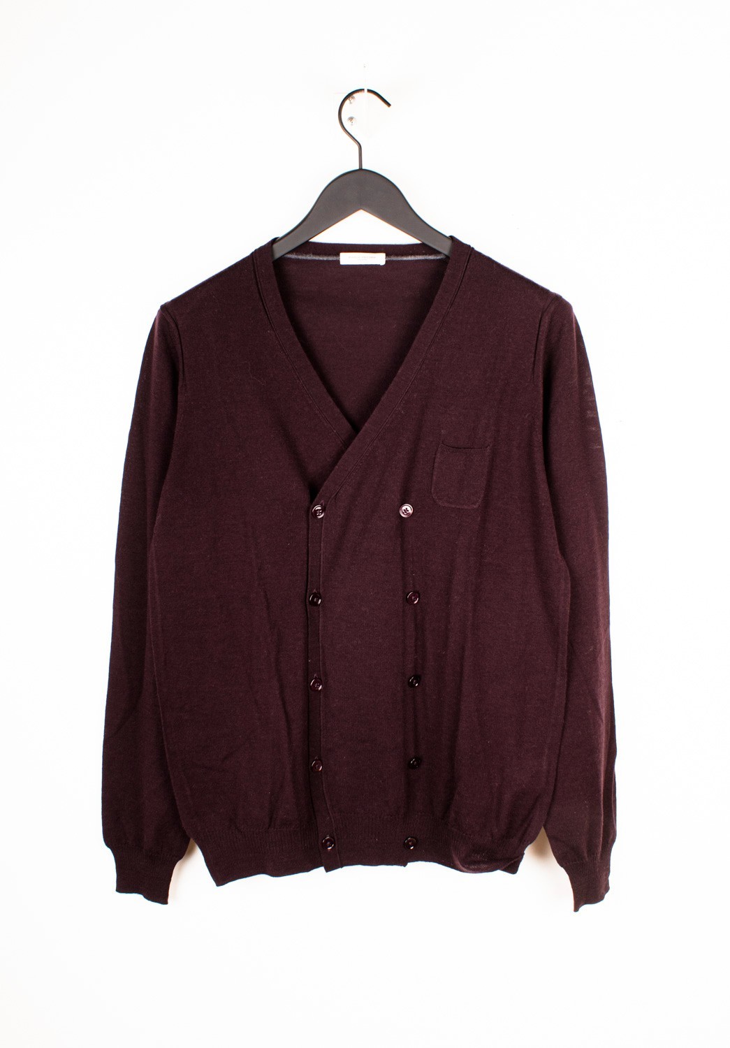 New Paolo Pecora Cardigan Men Sweater Size L
