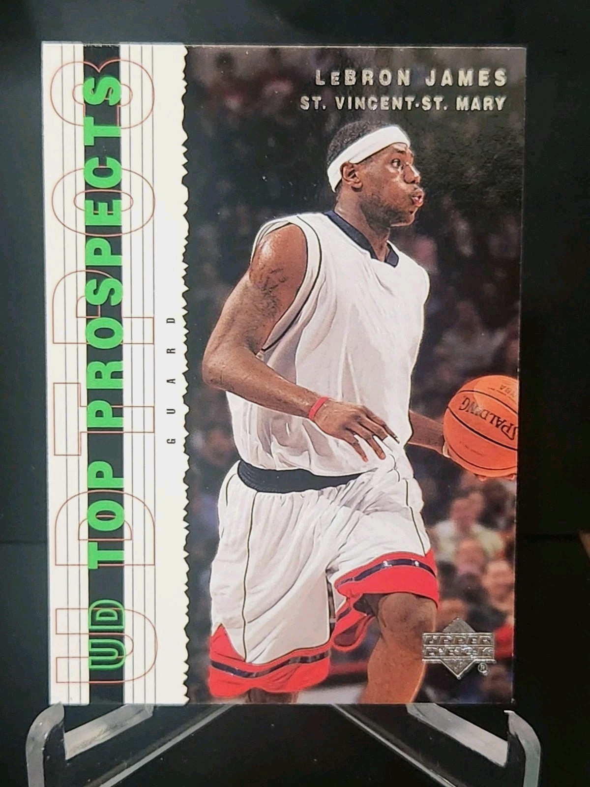 2003-04 Upper Deck UD Top Prospects - LeBron James #55 (RC)