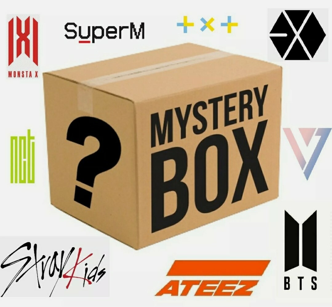 Kpop (Just Kpop) Extra Large supreme Mystery Album/ Gifts everything official 