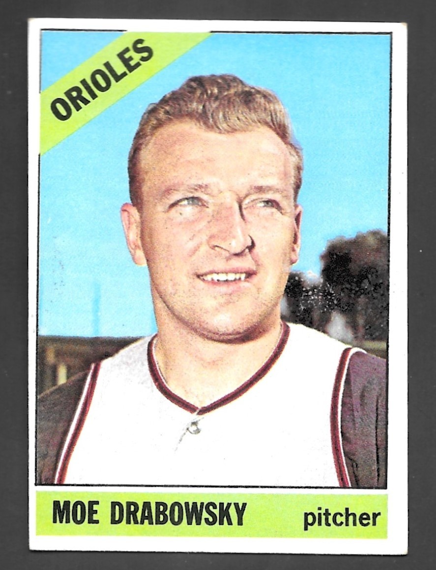 1966 Topps #291 Moe Drabowsky - VG