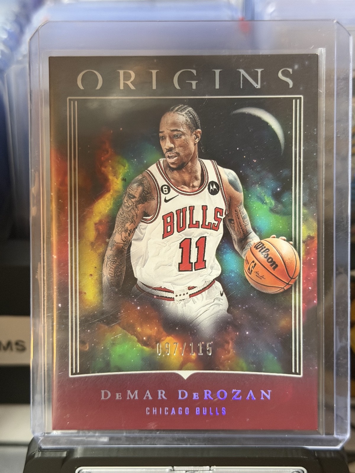 2023-24 Panini Origins - DeMar DeRozan #76 Maroon /115 2023-24 Panini Origins - DeMar DeRozan #76 Maroon /115