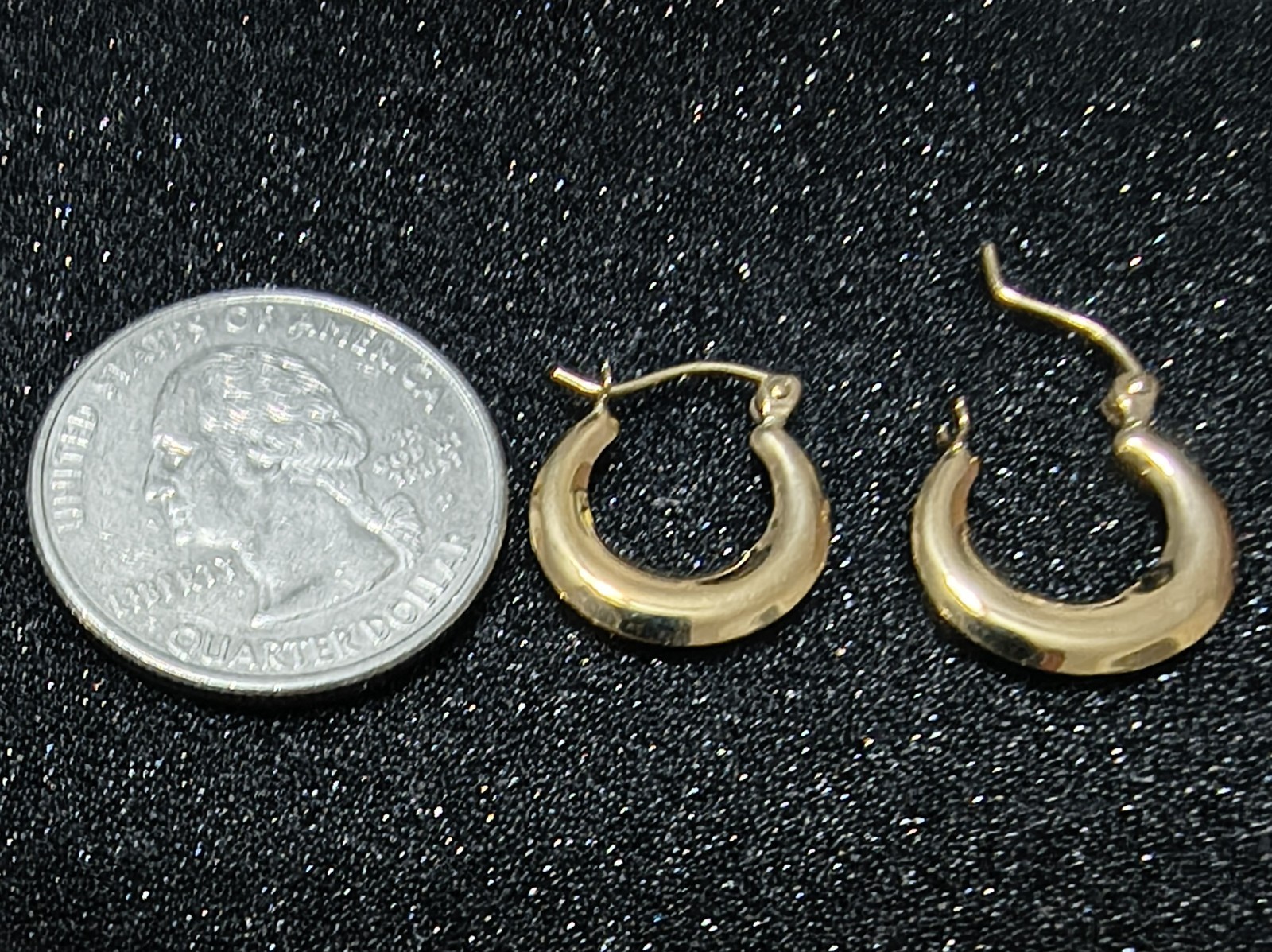 Brand New Genuine 14k Yellow Gold Earrings / NOT PLATED / NOT FILLED Brand New Genuine 14k Yellow Gold Earrings / NOT PLATED / NOT FILLED