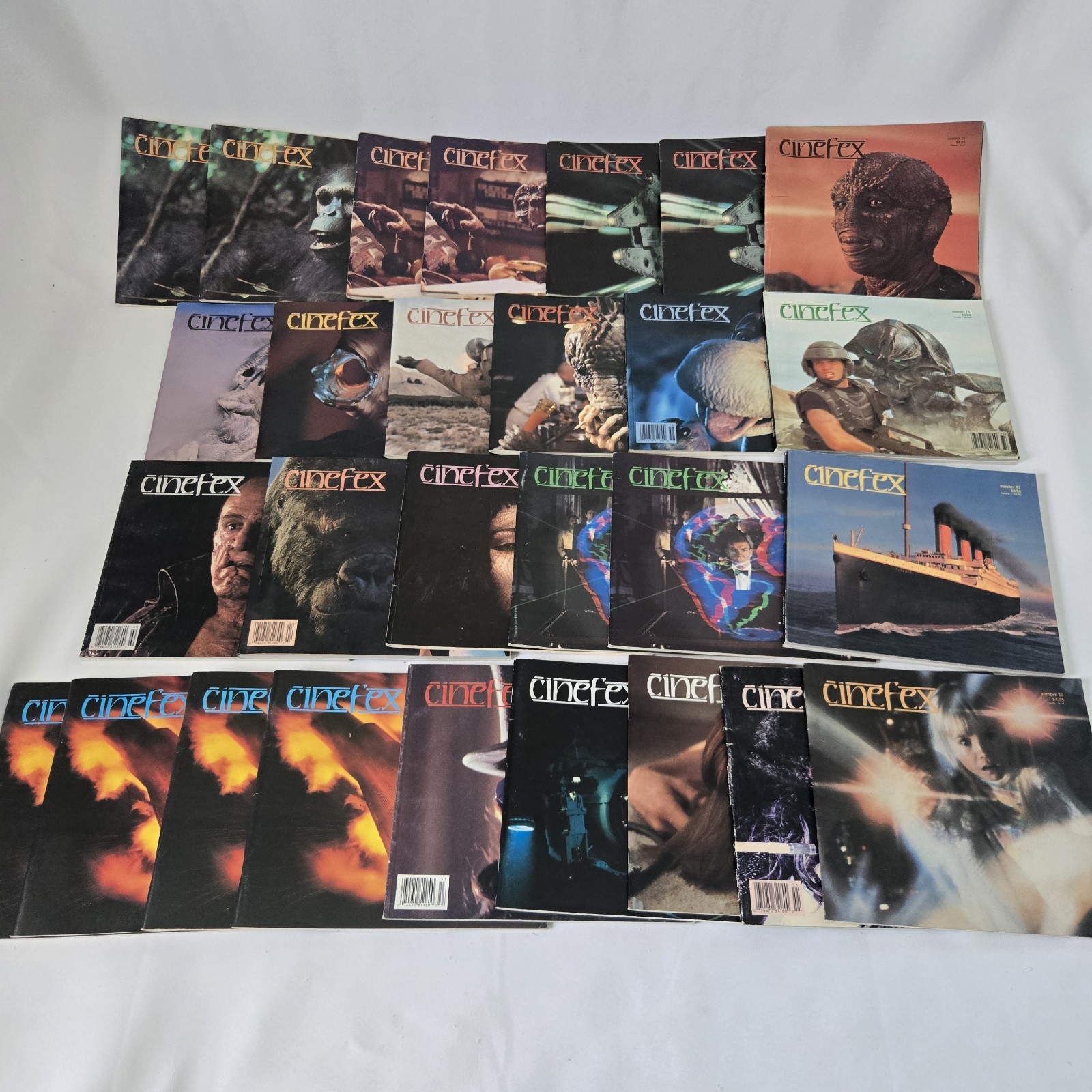 Cinefex Magazine Lot Cinefex Magazine Lot