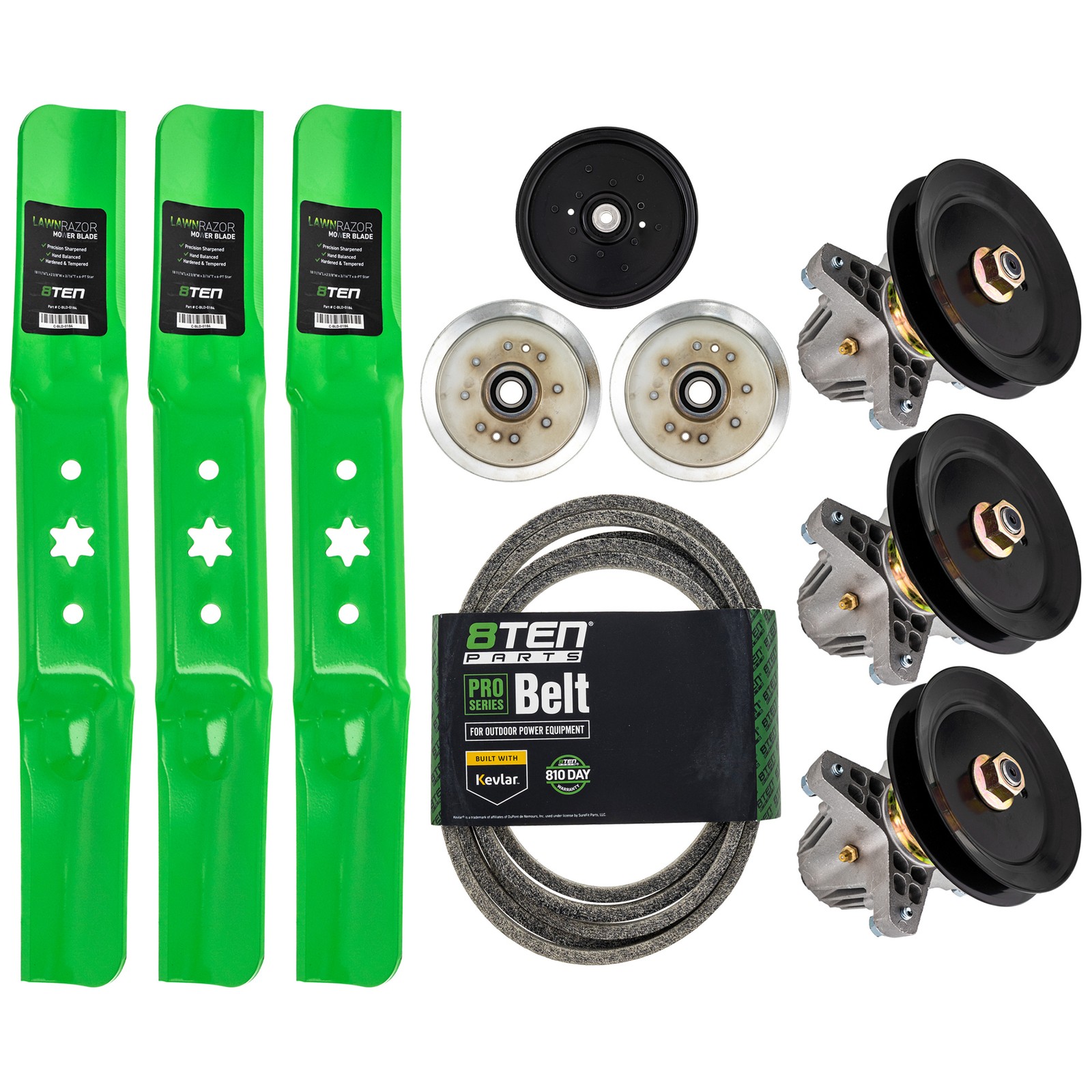 8TEN Deck Rebuild Kit for Columbia ZTL54 ZTLS54 Craftsman Z560 Z6600 Z6900