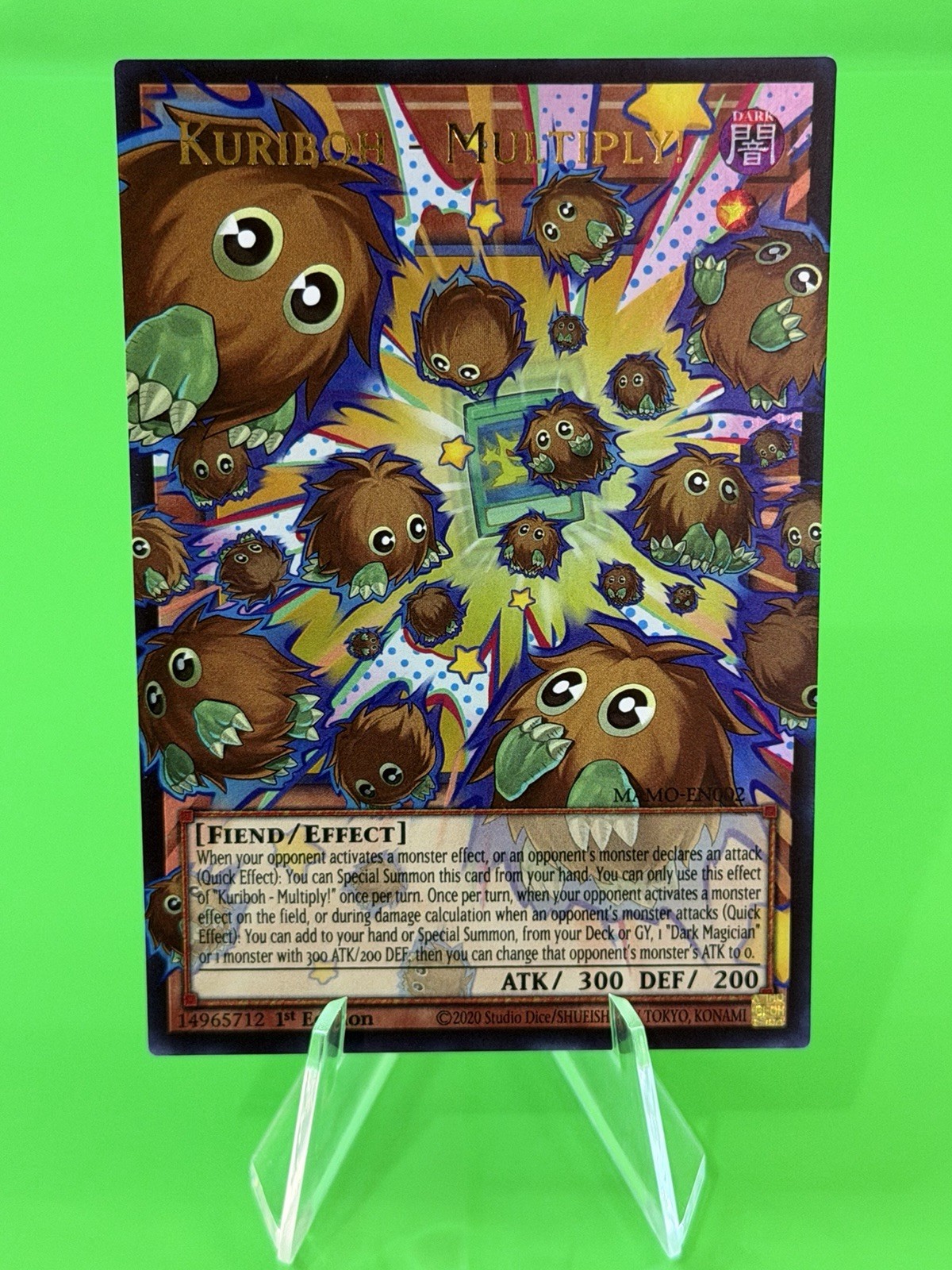Yu-Gi-Oh Magnificent Monsters Kuriboh - Multiply Extended Art MAMO-EN002 NM