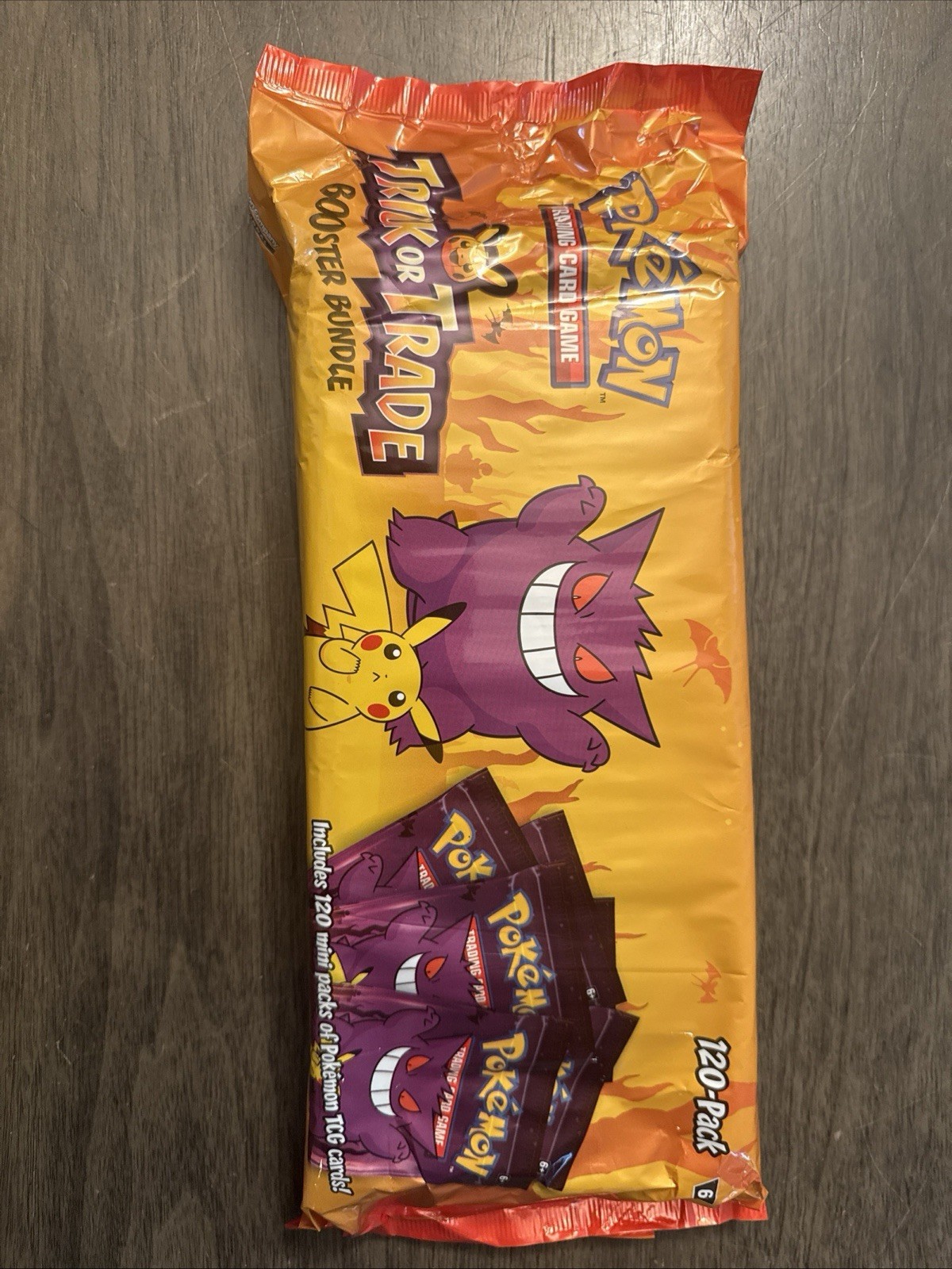 Pokemon 2023 Halloween Trick Or Trade 120 Pack Booster Bundle