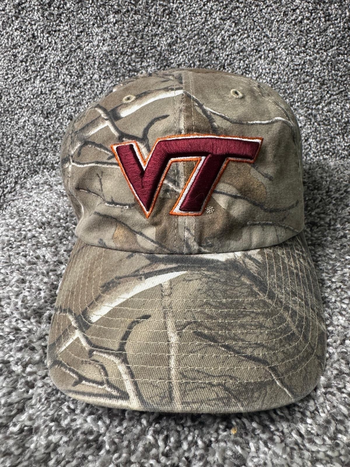 Virgina Tech Hokies Hat Cap Fitted Size Extra Large Multicolor Camouflage 47 Virgina Tech Hokies Hat Cap Fitted Size Extra Large Multicolor Camouflage 47