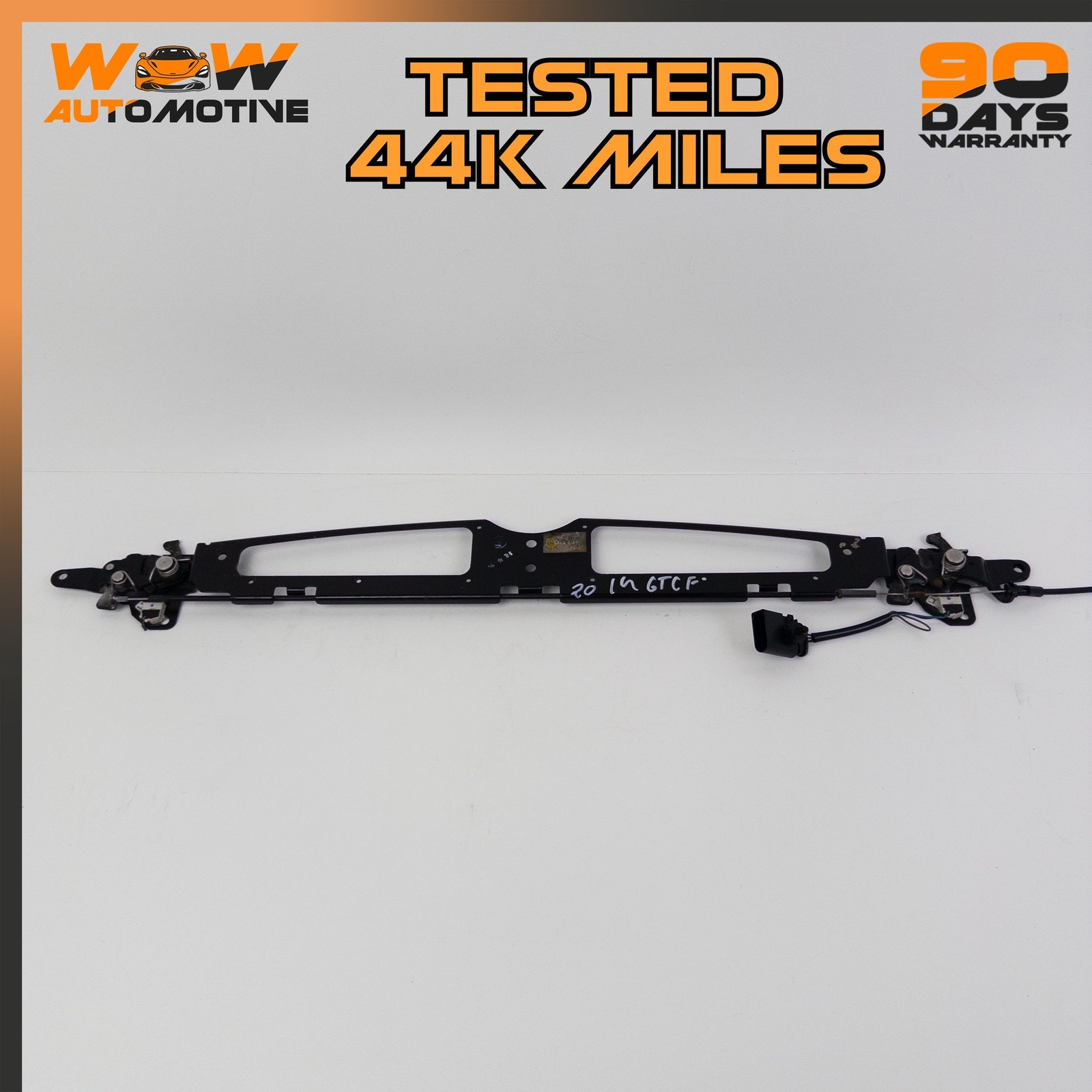 12-17 BENTLEY CONTINENTAL GT GTC HOOD BONNET LOCK LATCH CABLE ASSEMBLY OEM 12-17 BENTLEY CONTINENTAL GT GTC HOOD BONNET LOCK LATCH CABLE ASSEMBLY OEM