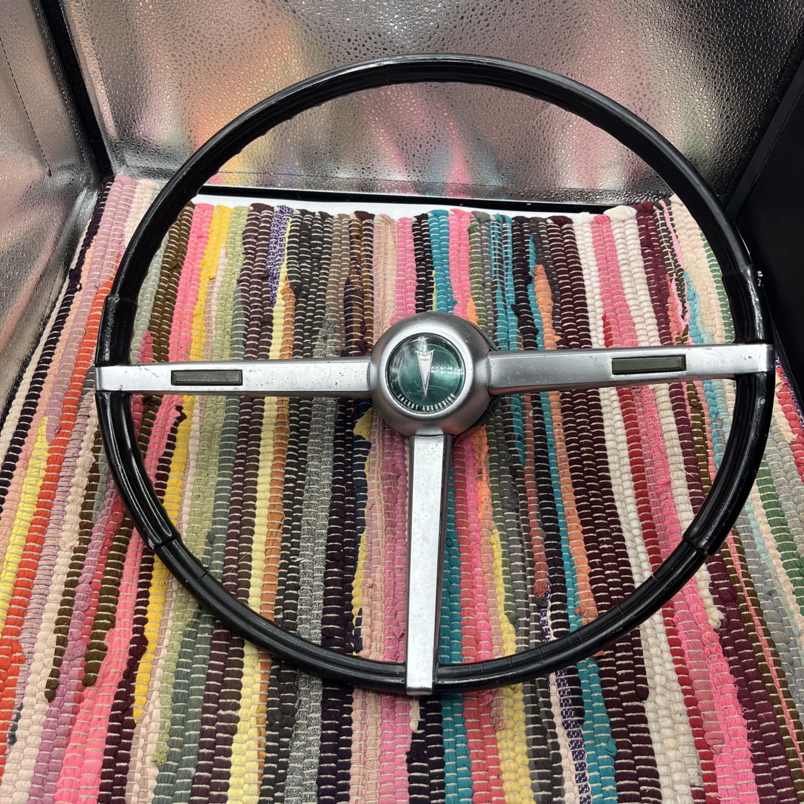 1967 1968 GTO Firebird Deluxe Steering Wheel Pontiac Energy Absorbing Vintage OE 1967 1968 GTO Firebird Deluxe Steering Wheel Pontiac Energy Absorbing Vintage OE