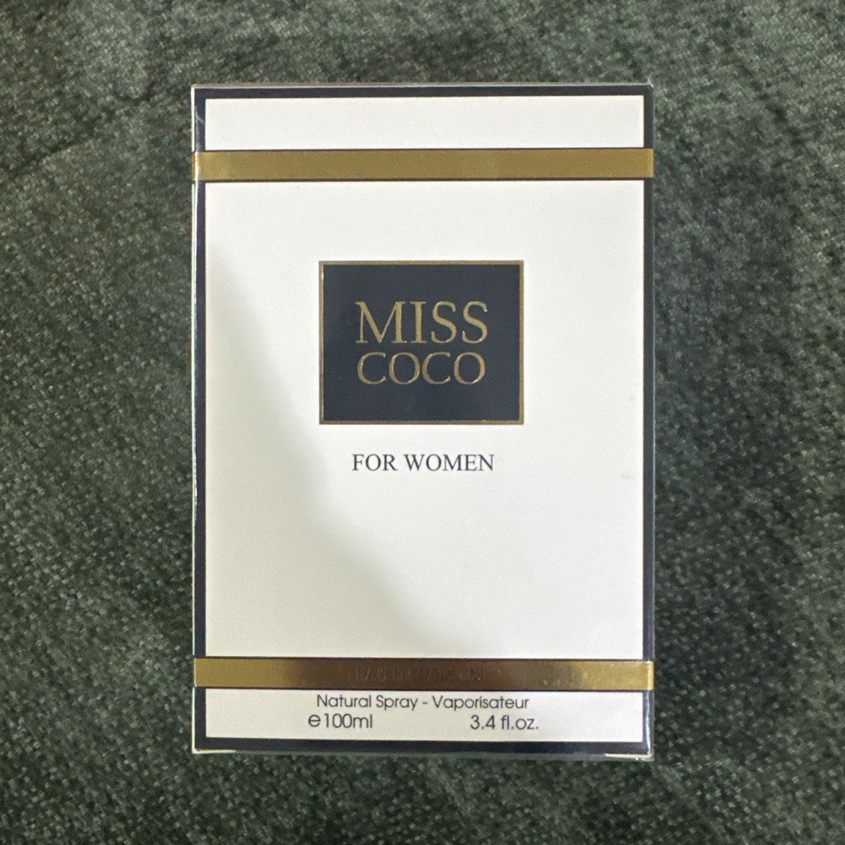Fragrance Couture Miss Coco Vanillin Natural Spray Vaporisateur 3.4 fl oz Fragrance Couture Miss Coco Vanillin Natural Spray Vaporisateur 3.4 fl oz