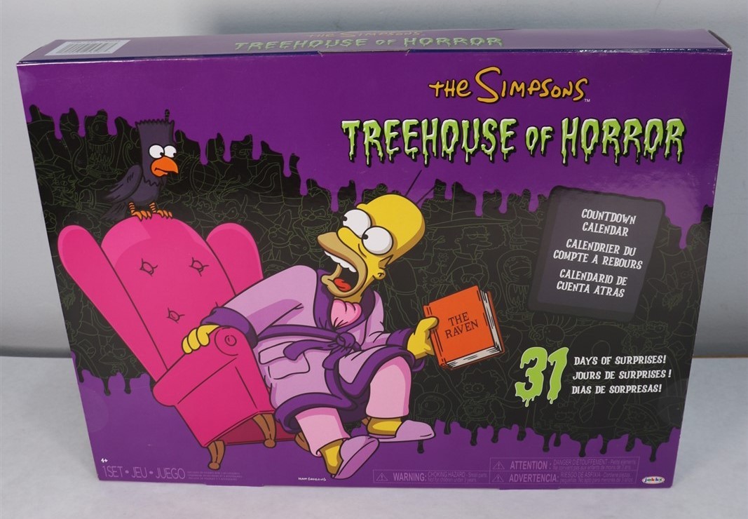 The Simpsons Treehouse of Horror Halloween Countdown Advent Calendar 2025 New The Simpsons Treehouse of Horror Halloween Countdown Advent Calendar 2025 New