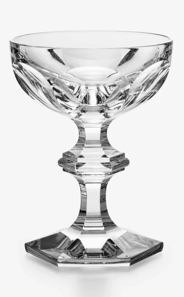 Baccarat Harcourt Versailles Crystal Champagne Glasses Signed, 6 Available