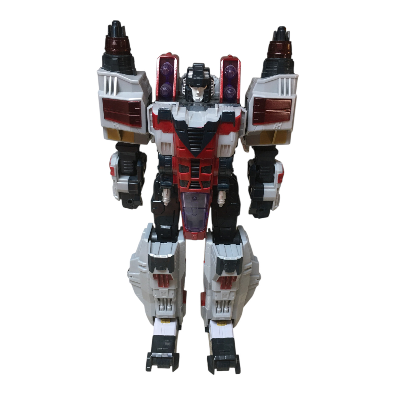 '04 Transformers Starscream Supreme Class  Lights/Sounds works PARTIAL READ