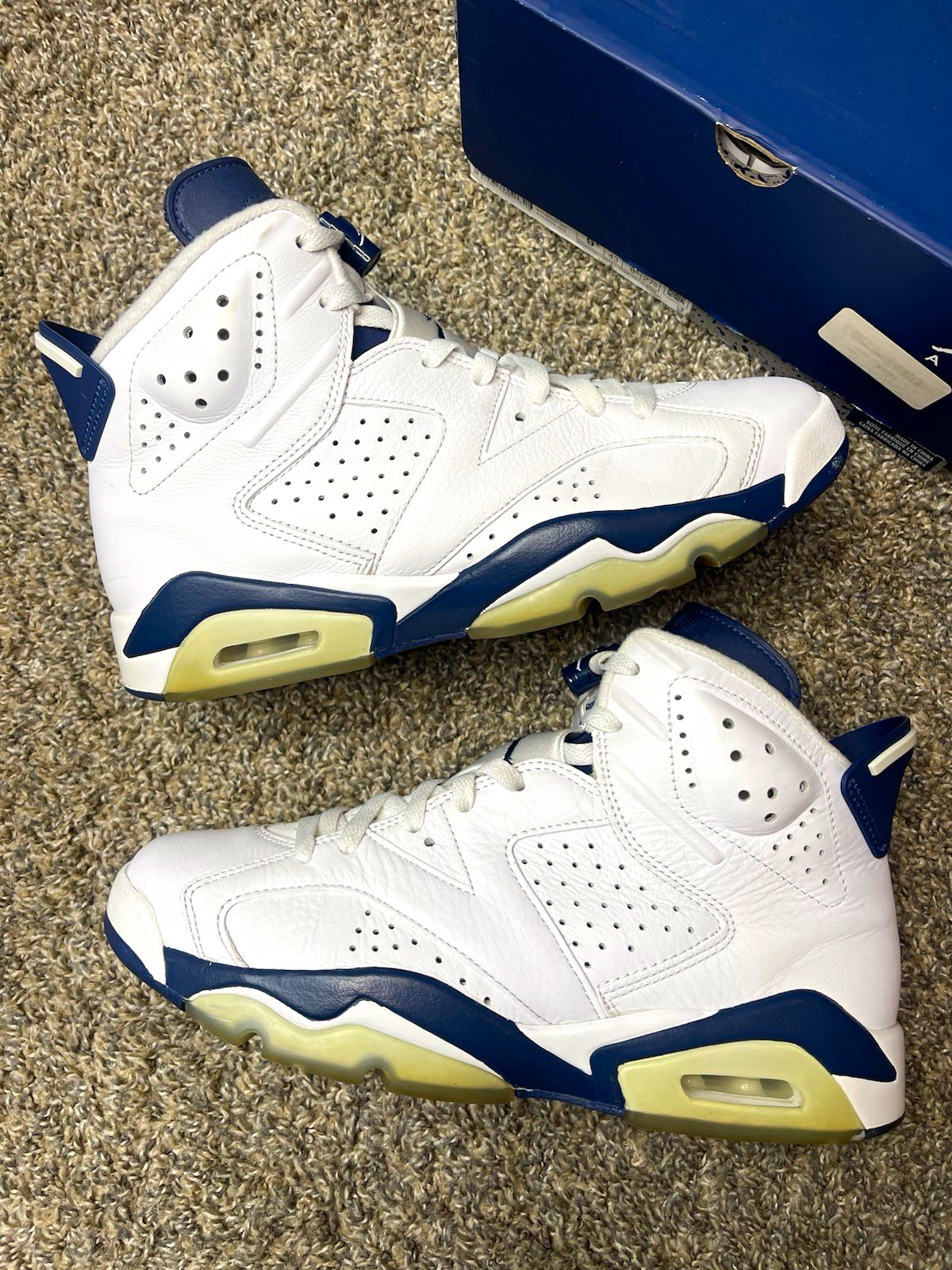 Air Jordan 6 ‘Midnight Navy’ Size 9.5