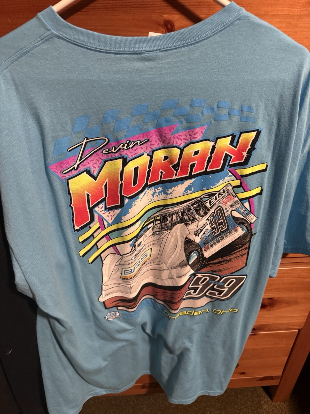 Devin Moran Dirt Late Model Shirt 2XL Lucas Oil Late Model Series Devin Moran Dirt Late Model Shirt 2XL Lucas Oil Late Model Series