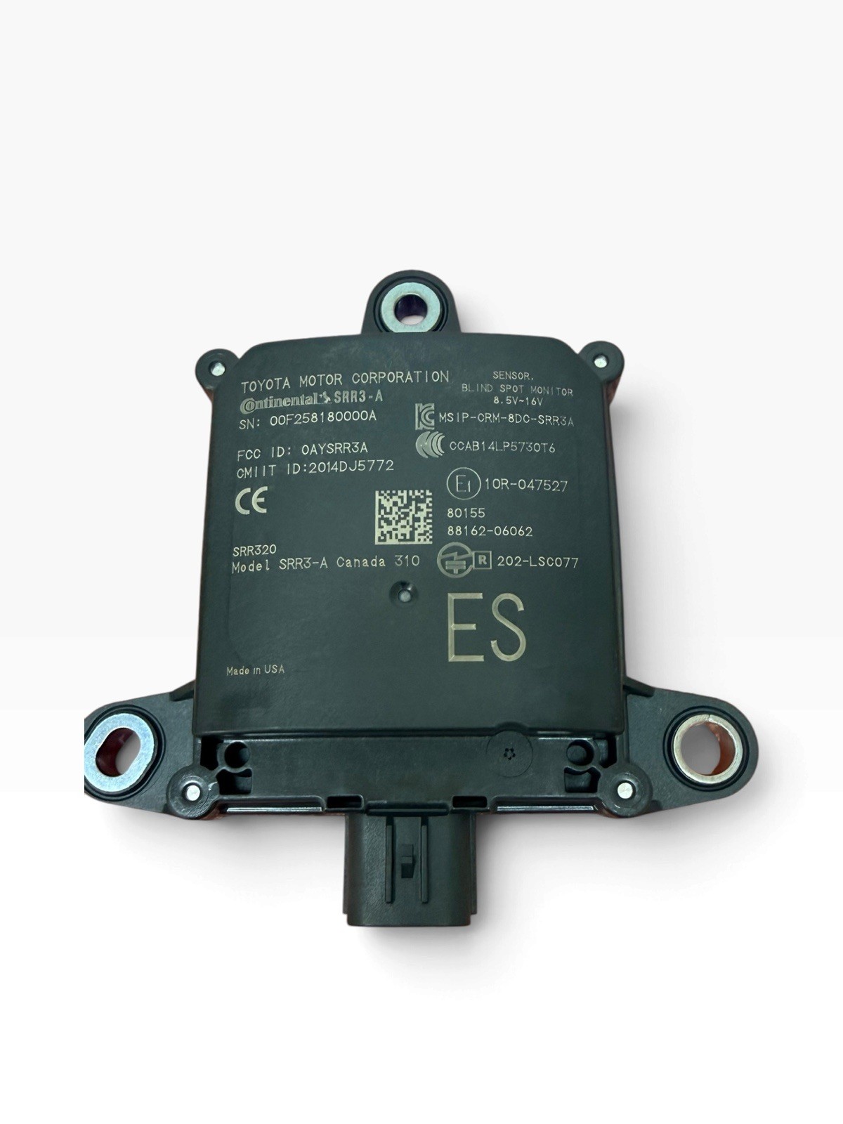2019-2021 Lexus ES350 ES300h Blind Spot Radar Sensor OEM 88162-06062 New 2019-2021 Lexus ES350 ES300h Blind Spot Radar Sensor OEM 88162-06062 New