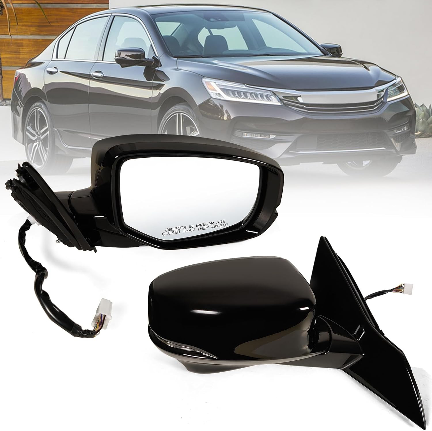 2013-2017 Honda Accord Right Passenger Side Mirror–Compatible Replacement