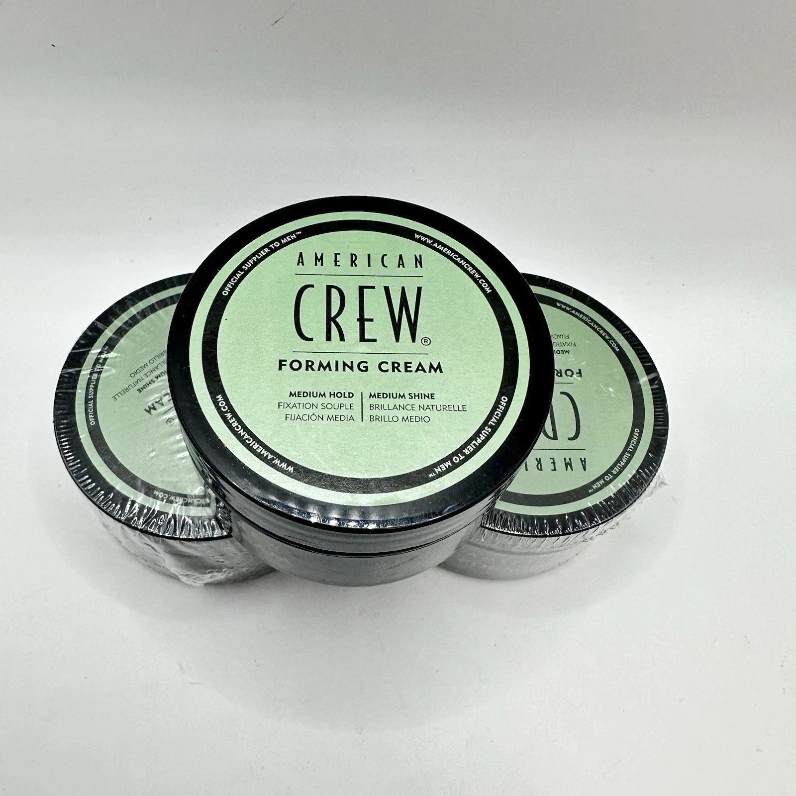 American Crew Men's Hair Forming Cream 3oz (Pack of 3)