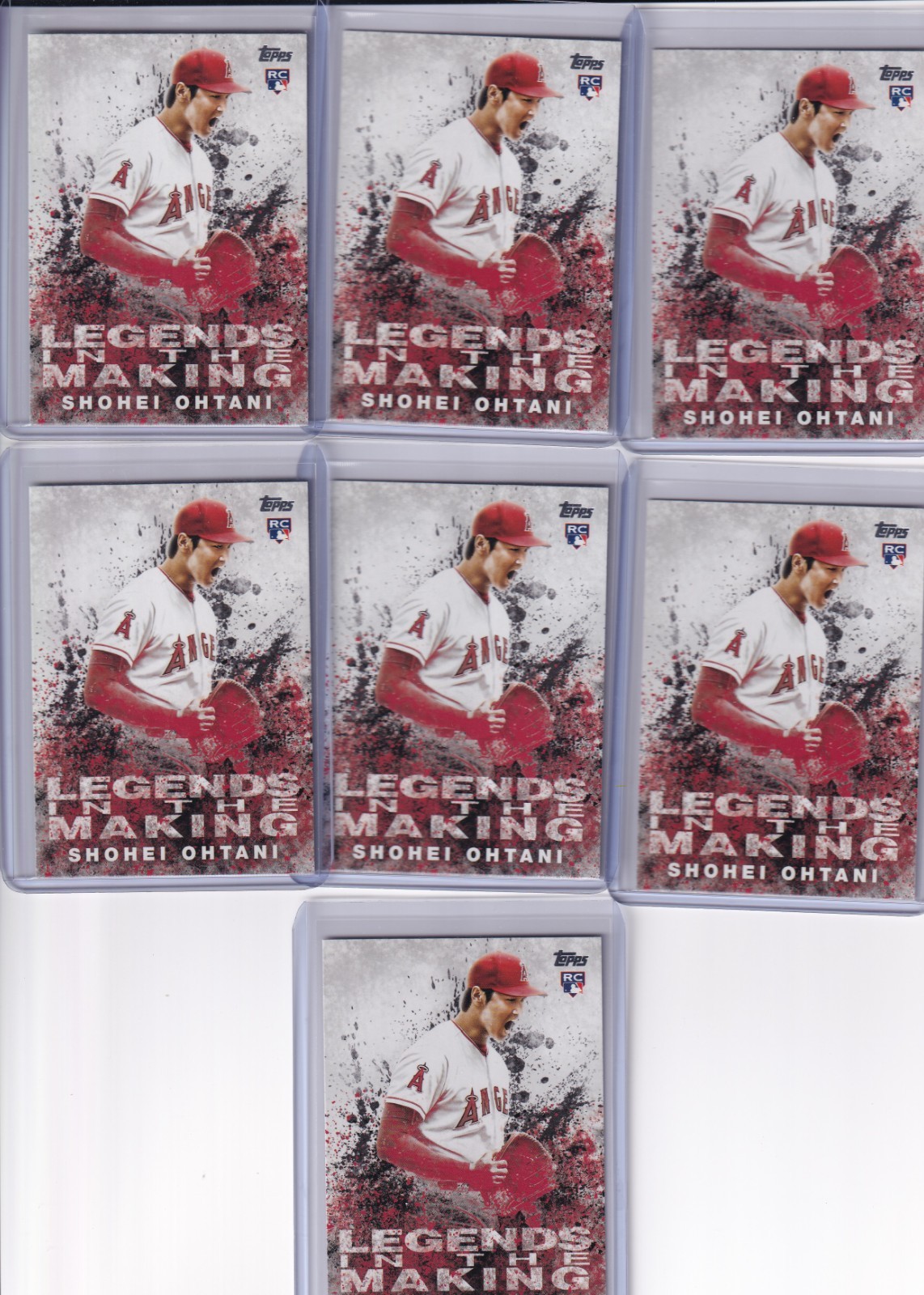 2018 Topps Update SHOHEI OHTANI Legends Making Rookie Card LITM-21 Angels QTY