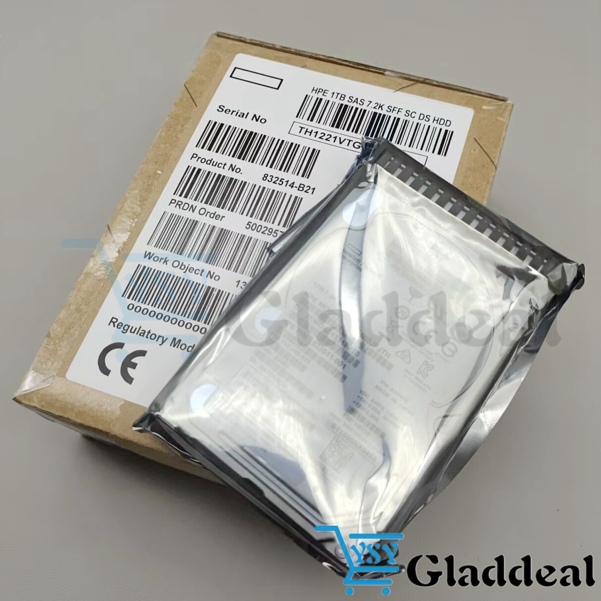 New HPE 832984-001 832514-B21 1TB 7.2K 12G SFF 2.5