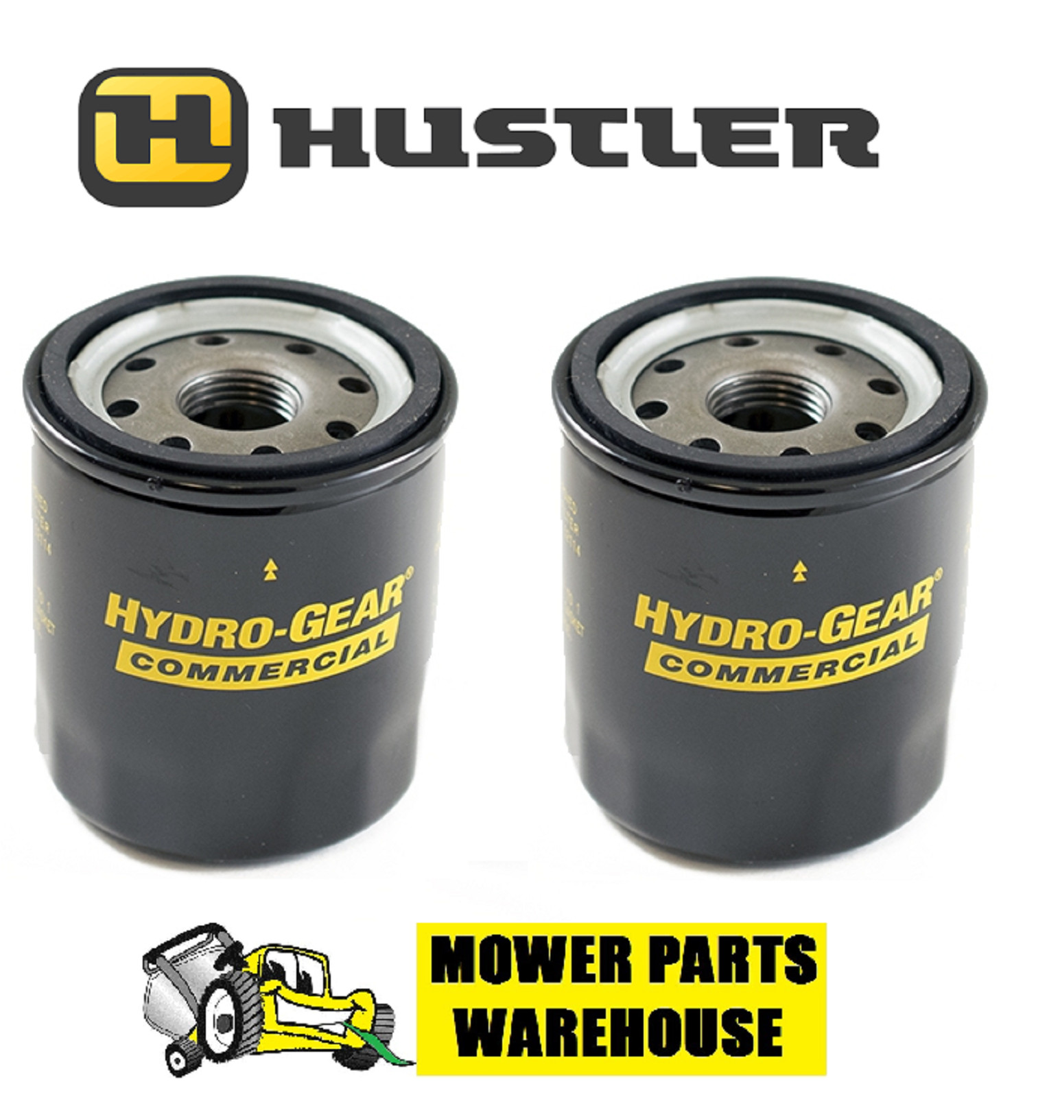 2 Genuine OEM 52114 Hustler Hydro Gear 600976 Oil Filters Exmark 109-3321