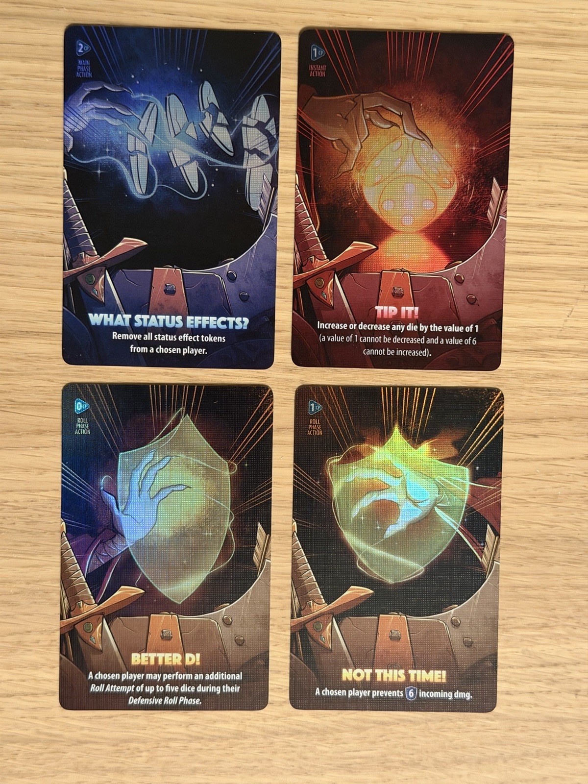 Age of Fortitude Alternate Art Cards - Cards Only - Dice Throne - Barbarian