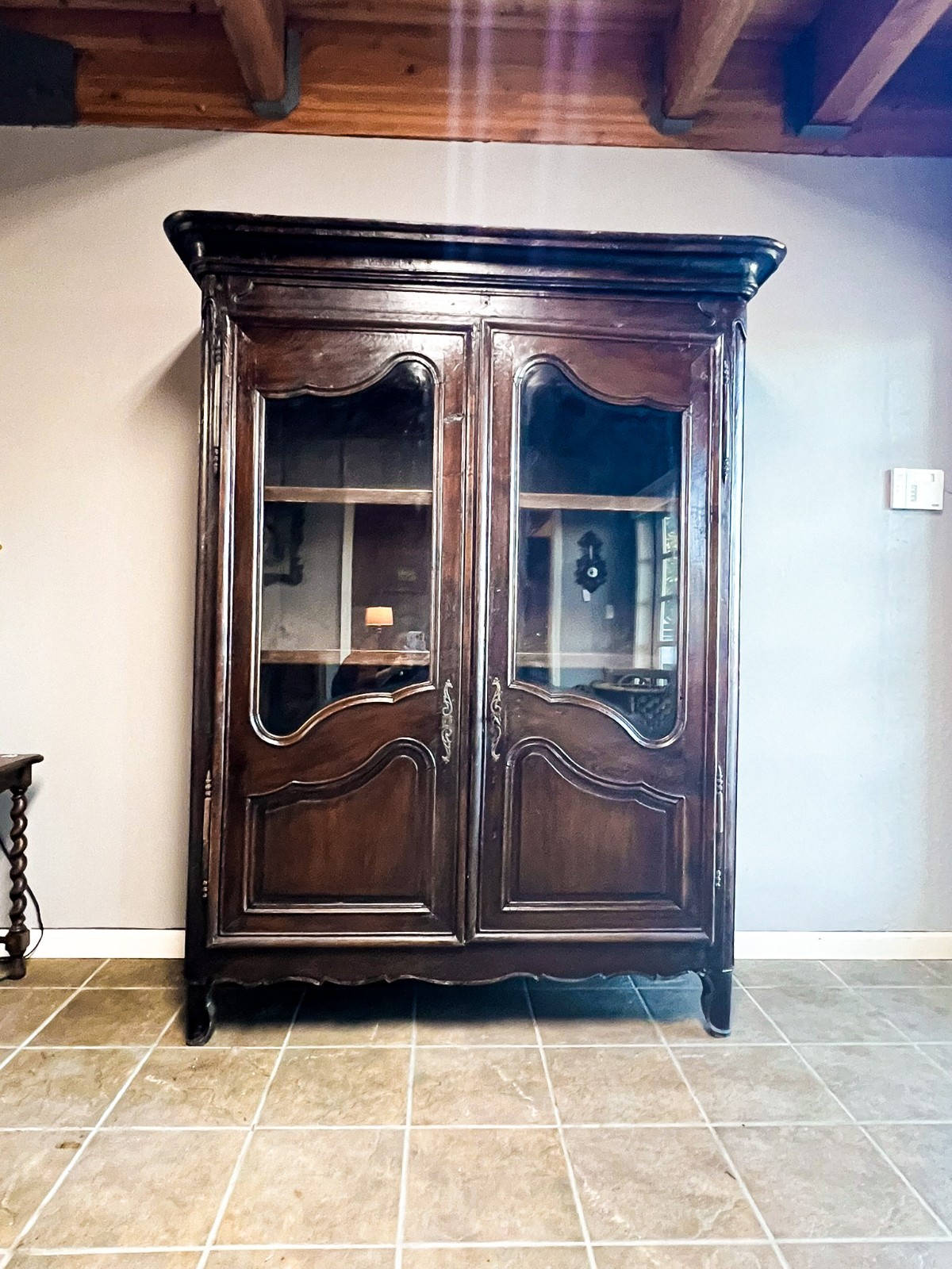 Early 19th-Century French Provincial Oak Armoire