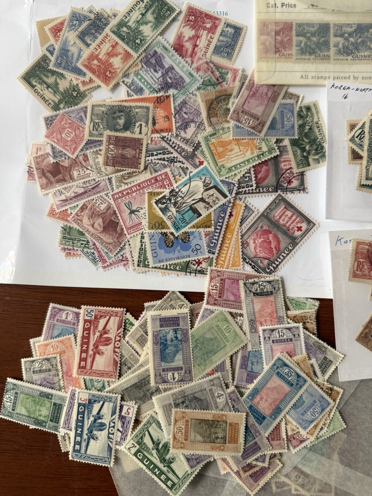 Massive Guinea W/ French. Thousands Of Stamps W/ Better. Mint & Used - Nice Massive Guinea W/ French. Thousands Of Stamps W/ Better. Mint & Used - Nice