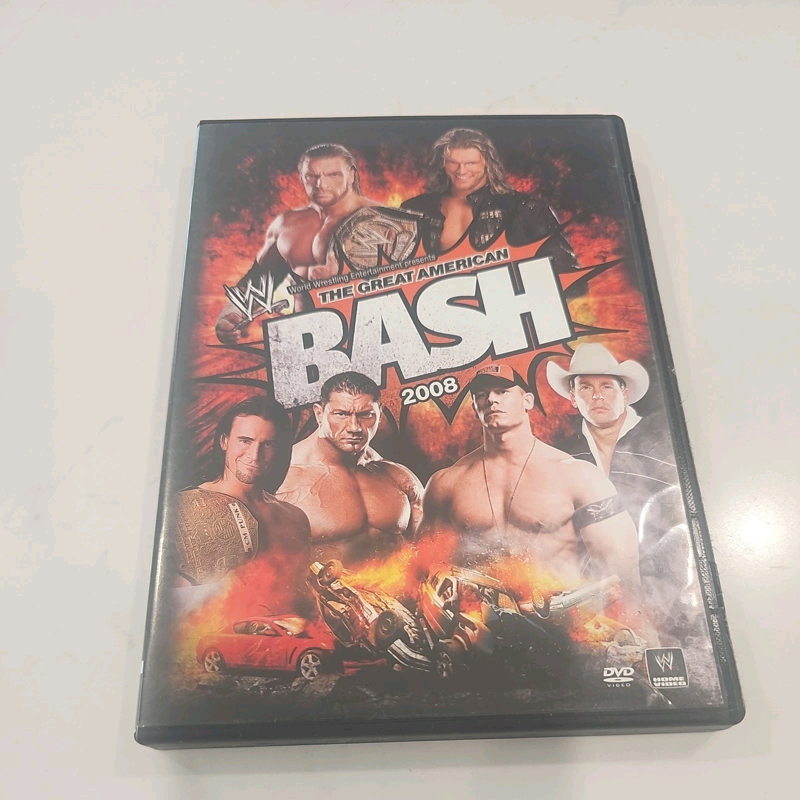 WWE: The Great American Bash 2008 DVD πππFREE SHIPPING πππ WWE: The Great American Bash 2008 DVD πππFREE SHIPPING πππ