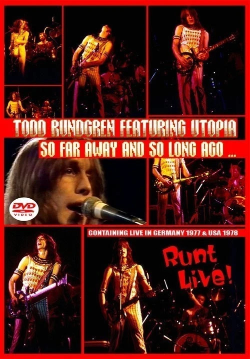 TODD RUNDGREN FEATURING UTOPIA / SO FAR AWAY AND SO LONG AGO... . 2xDVD.
