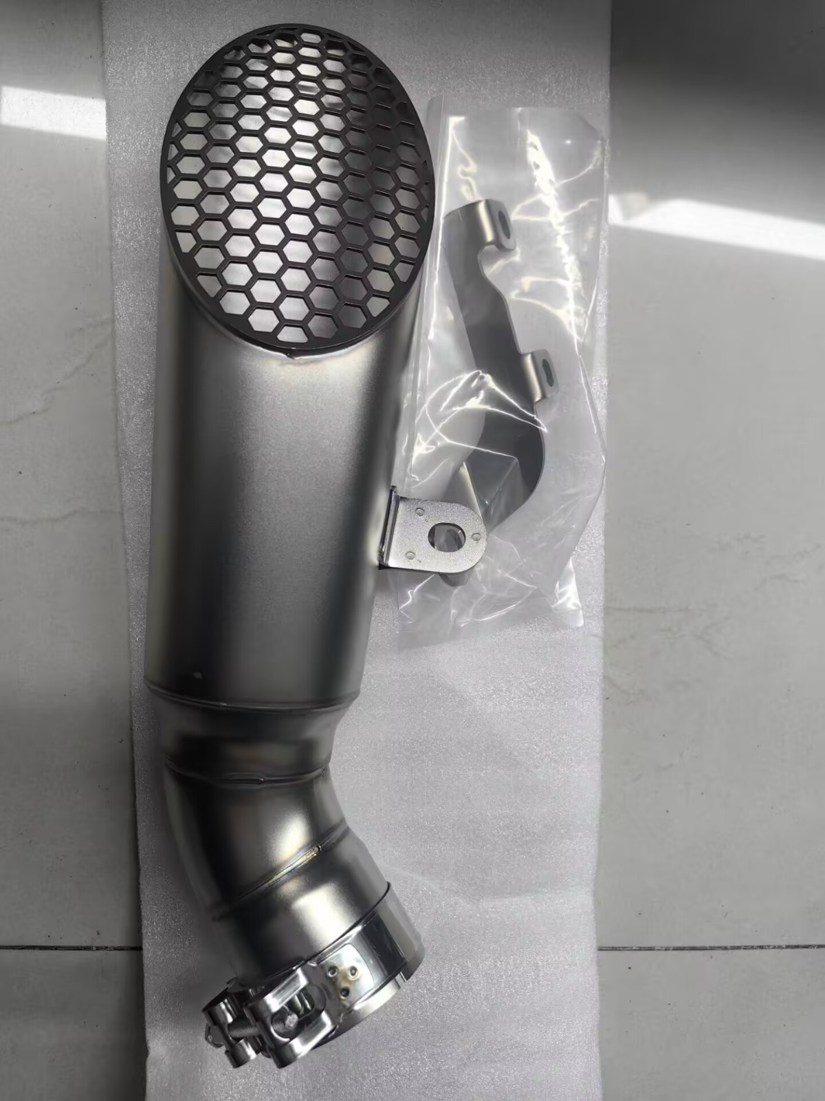 Motorcycle Exhaust Muffler Tips Mid Link Pipe System For Aprilia RSV4 2015-2025