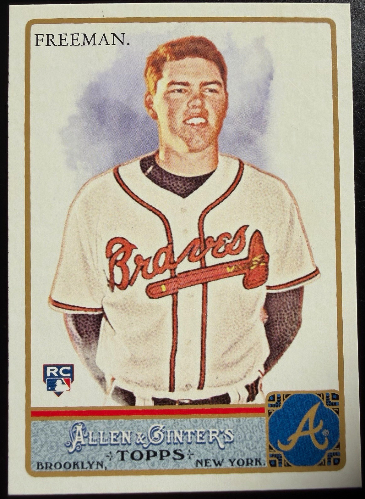 🔥 Topps 2011 Allen & Ginter\'s Freddie Freeman Rookie Base #198 Atlanta Braves